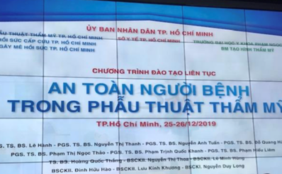 212 học viên tham dự khoá đào tạo liên tục chuyên đề “An toàn người bệnh trong phẫu thuật thẩm mỹ”