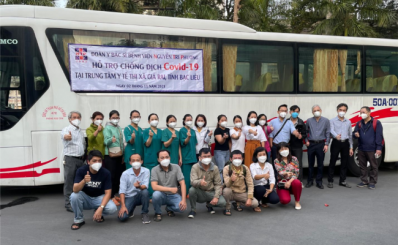 Bệnh viện Nguyễn Tri Phương lên đường chi viện cho tỉnh Bạc Liêu