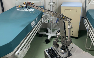 Robot đã chính thức thay thế nhân viên làm công tác khử khuẩn phòng cách ly tại Bệnh viện dã chiến Củ Chi
