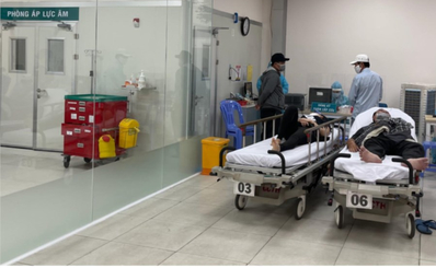 Buồng cấp cứu sàng lọc phát huy tác dụng