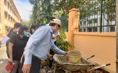 Kiểm tra công tác phòng chống dịch Sốt xuất huyết và tiêm chủng mở rộng tại huyện Bình Chánh