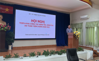 TP.HCM: Triển khai công tác kiểm tra, đánh giá công tác an toàn tiêm chủng tại các cơ sở thực hiên tiêm chủng năm 2023.