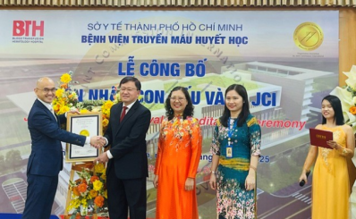 Bệnh viện công lập đầu tiên của Việt Nam đạt tiêu chuẩn chất lượng JCI của Mỹ