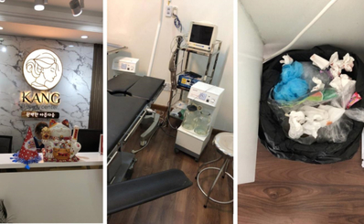 Một cơ sở dịch vụ chăm sóc da đầu tư 3 phòng mổ ngang nhiên phẫu thuật thẩm mỹ trái phép trên địa bàn quận 10