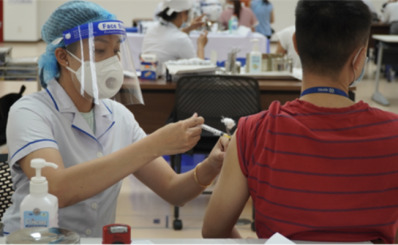 TP. Hồ Chí Minh: Số điểm tiêm vắc xin phòng COVID-19 cho trẻ em đã tăng lên 182 điểm