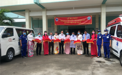 Bệnh viện quận 8 trở thành trạm Cấp cứu vệ tinh thứ 33