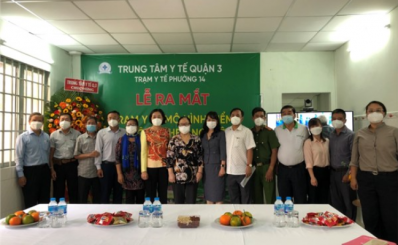 Tiếp tục ra mắt Trạm Y tế điểm thứ 33 của thành phố hoạt động theo nguyên lý y học gia đình tại Quận 3