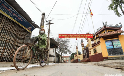 Vĩnh Phúc cách ly toàn xã Sơn Lôi, hỗ trợ mỗi người dân 40.000 đồng/ngày