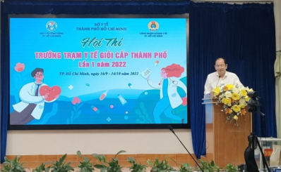 8 bác sĩ và 1 nữ hộ sinh xuất sắc được chọn vào Vòng chung kết Hội thi Trưởng trạm y tế giỏi cấp Thành phố lần thứ nhất, năm 2022