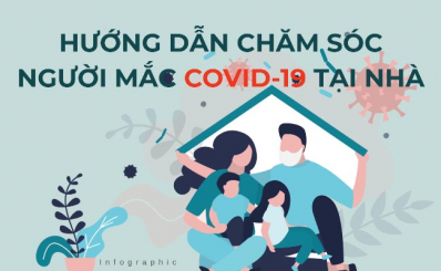 Hướng dẫn cách chăm sóc người mắc COVID-19 tại nhà