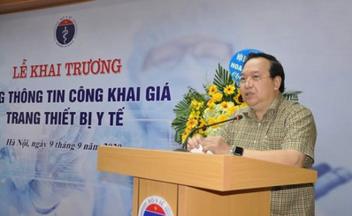 Gần 16.700 trang thiết bị y tế đã được công khai giá
