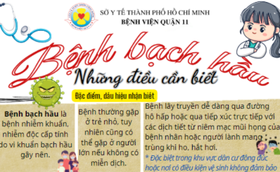Bệnh bạch hầu và những điều cần biết