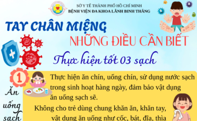 Tay chân miệng - Những điều cần biết