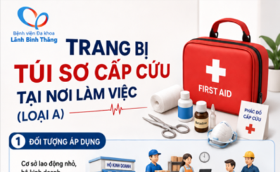 Trang bị túi sơ cấp cứu tại nơi làm việc (Loại A)