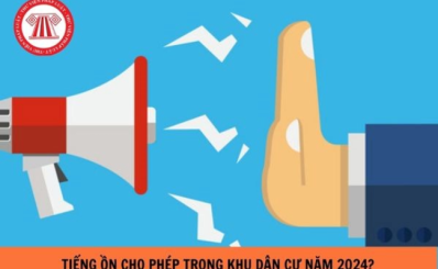 Các quy định về tiếng ồn trong khu dân cư