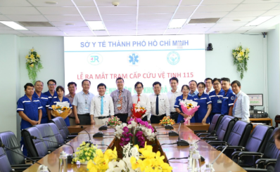 Tiếp tục ra mắt 2 trạm cấp cứu vệ tinh 115, phủ sóng khu vực Bà Rịa Vũng Tàu