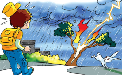 Phòng chống tai nạn thương tích mùa mưa.