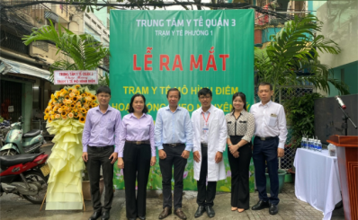 Trạm y tế phường 1, quận 3 chính thức hoạt động theo nguyên lý y học gia đình