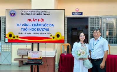 Ngày hội tư vấn, chăm sóc da tuổi học đường