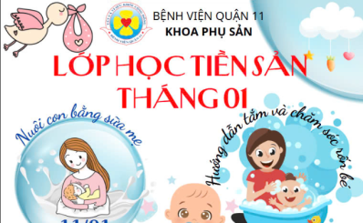 Lớp học tiền sản tháng 1 năm 2025