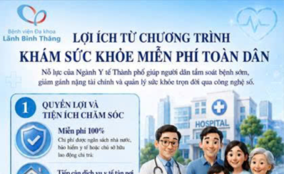 Lợi ích từ chương trình khám sức khỏe miễn phí toàn dân trên địa bàn Thành phố Hồ Chí Minh
