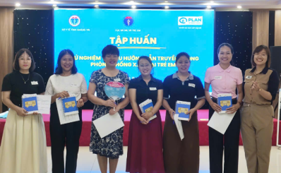 (BMTE) Cục Bà mẹ và Trẻ em phối hợp với tổ chức Plan International Việt Nam tập huấn thử nghiệm Tài liệu Hướng dẫn truyền thông về phòng, chống xâm hại trẻ em tại Quảng Trị